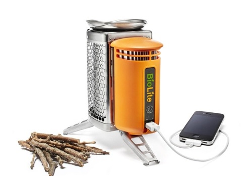 BioLite CampStove can cook with twigs and charge your gadgets