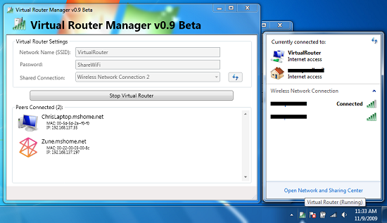 Virtual Router turns your PC into a wireless router [Daily Freeware]