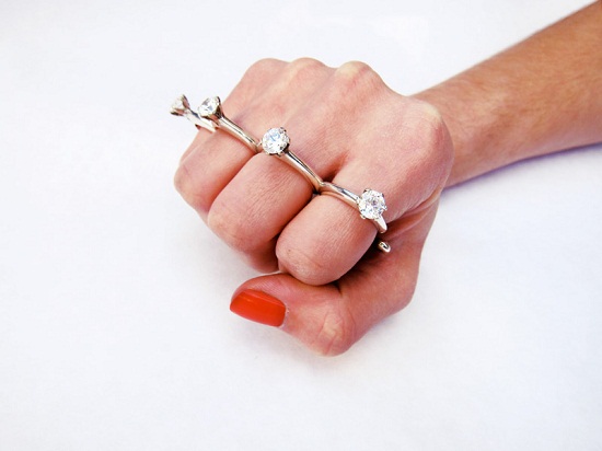 Would you wear this knuckle duster ring?