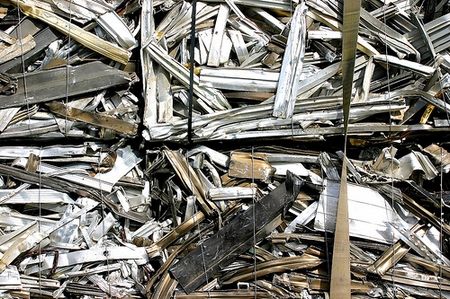 Scrap metal, photo by Thomas Hawk, Flickr