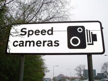Speed sign, photo by Amanda Slater, flickr