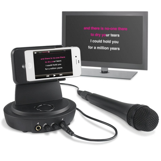 Run a karaoke system off of your iPhone
