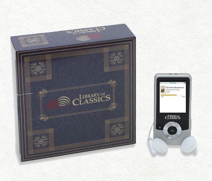 Library of Classics MP3 gives you literary classics for almost nothing