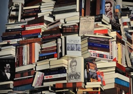 Lincoln's Tower of Books 1