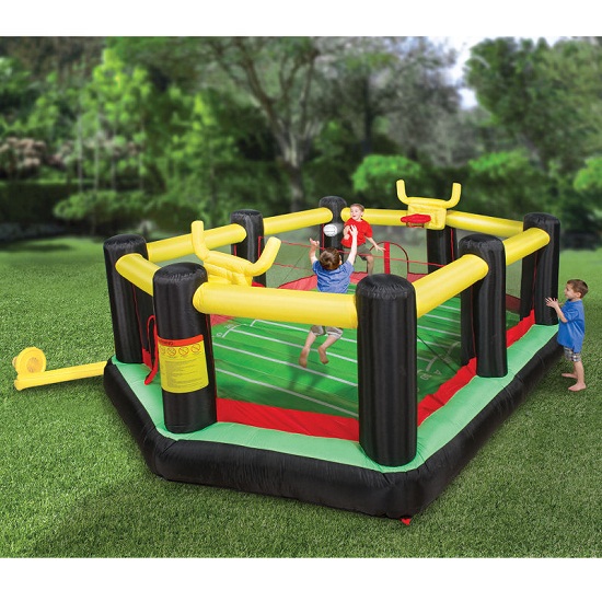 Inflatable Backyard Sports Arena makes your child a sports superstar