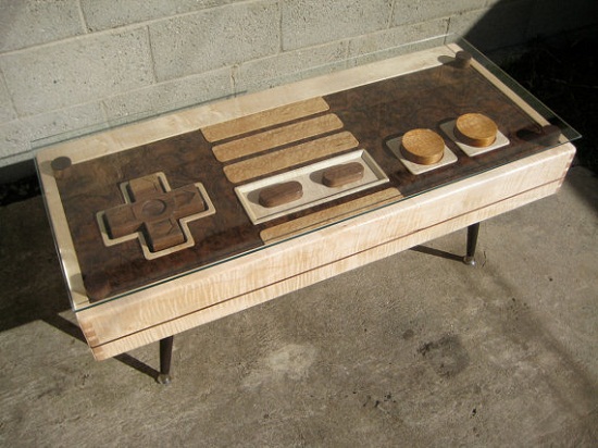 Nintendo Controller Coffee Table is the new way to play games