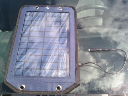 Solarrific Solar Backpack Panel can charge whatever you need it to