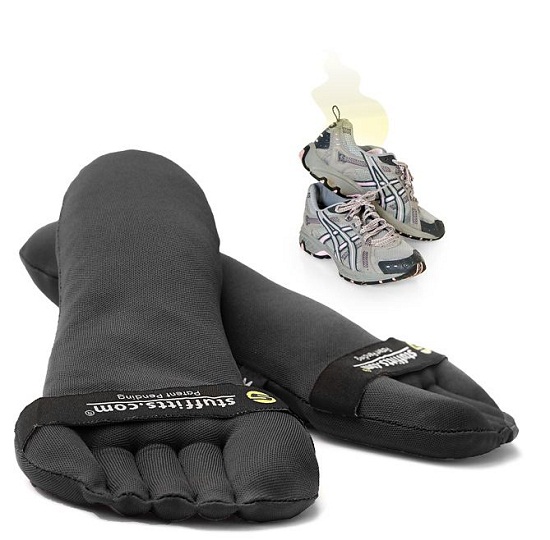 Stuffits Shoe Savers keep your shoes dry and smelling good