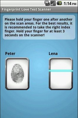 Fingerprintlovetestscanner