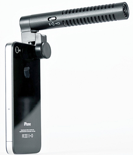 iPhone Boom Mic gives your audio that extra �oomph�
