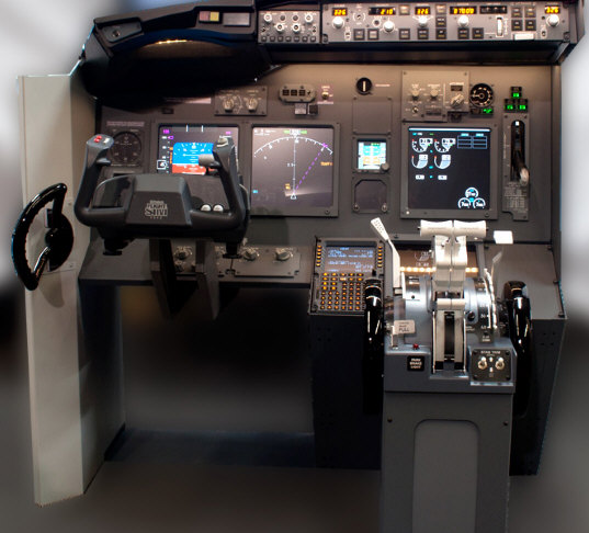 JetMax-737 Flight Sim Kit turns your garage into a Boeing 737 cockpit
