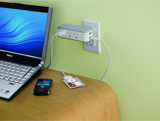 Belkin Mini Surge Protector gives you two items for the price of one