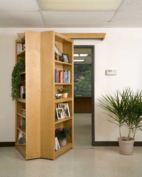 Hidden Bookcase preserves the secrecy of your lair