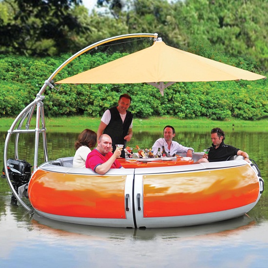 Barbeque Dining Boat is a fantasy come to life