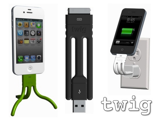 The Twig is an iPhone dock with multi-tool functionality