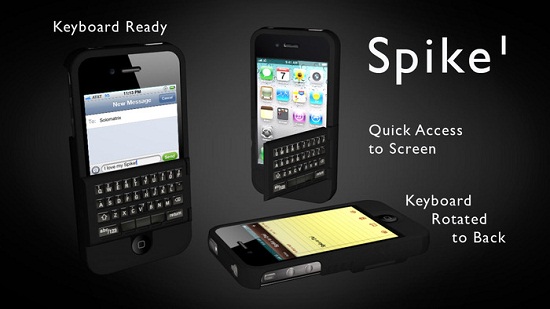 Spike gives your iPhone a real keyboard
