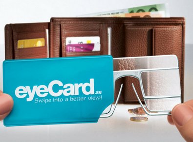 EyeCard makes reading glasses as convenient as a credit card