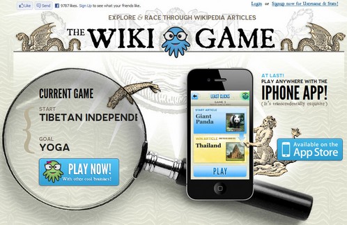 Thewikigame