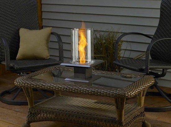Allure Tabletop Fire Pit won’t set your house on ablaze