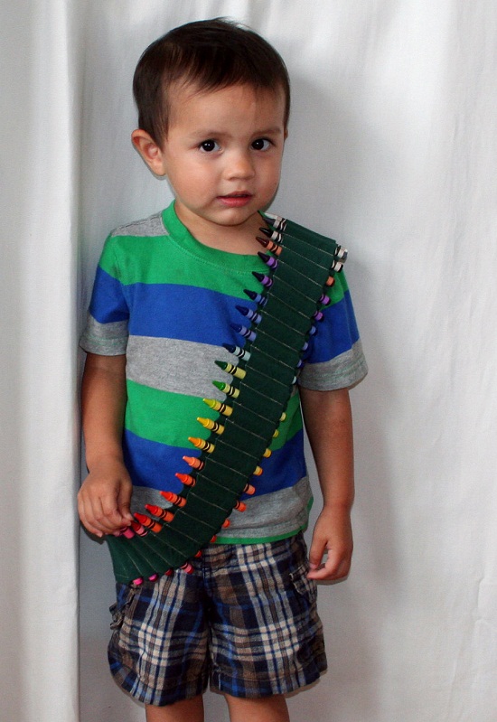 Crayon Bandolier makes sure kids are always prepared…for creativity!