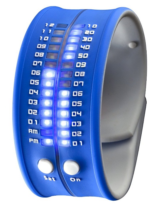 Reflex LED Digital Watch takes snap bracelets to a whole new level