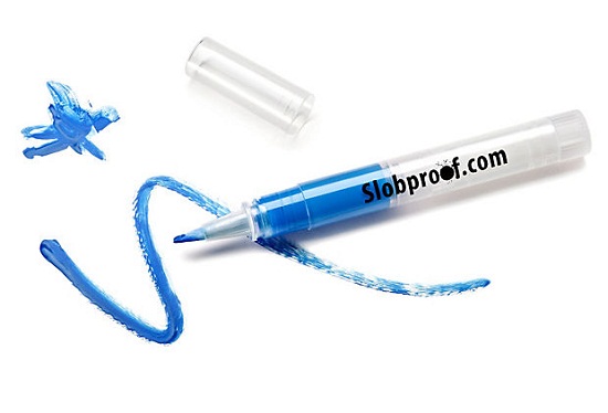 Slobproof Paint Pen makes sure you stay inside the lines