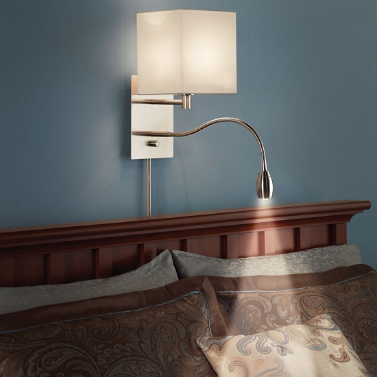 Brightness Zooming Bedside Lamp is a book light like none other