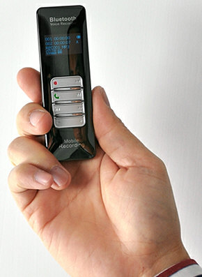 Bluetooth Cellphone Call Recorder lets you store your calls at the touch of a button