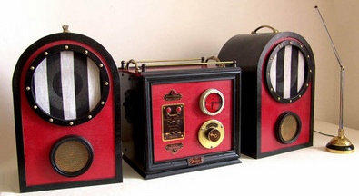 Steampunk Stereo System brings out the closet Victorian in your music