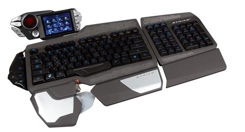 Mad Catz S.T.R.I.K.E. 7 Gaming keyboard makes your gaming setup a battle station