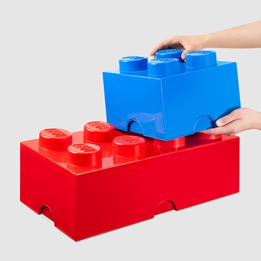 LEGO Storage Bricks lets your kid build organization skills