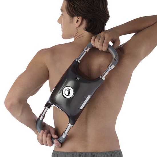 Cordless Percussion and Shiatsu Massager will put your back at ease