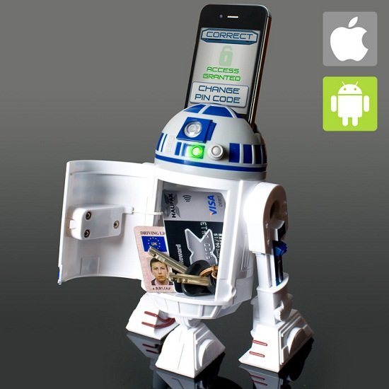 Star Wars R2D2 Smart Safe keeps Imperial scum from touching your stuff