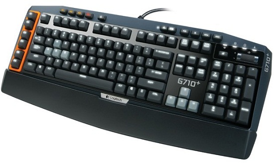 Logitech G710+ Mechanical Gaming Keyboard is playing quiet as a mouse