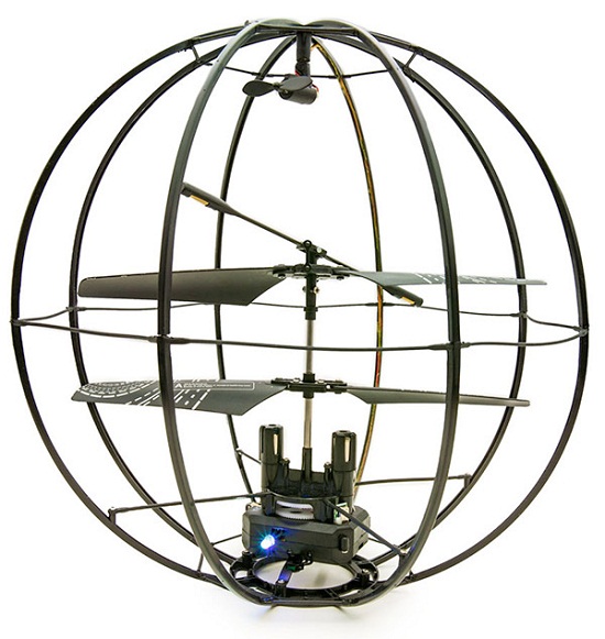 Kyosho Space Ball R/C Helicopter protects the innocent