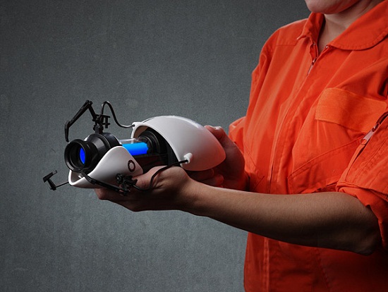 Portal 2 Minature Replica Portal Gun will help you win a costume contest
