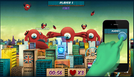 Shield Attack – you, your PC and your phone against the aliens [Freeware]