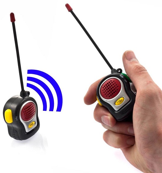 Worlds Smallest Walkie Talkies are meant for covert operations