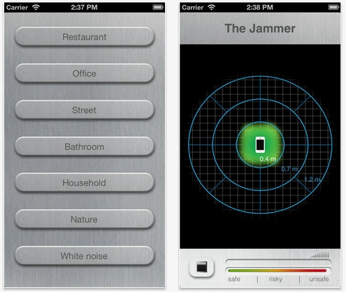 Jammer – keep your conversations private wherever you are