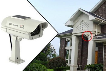 Solar Powered Dummy Camera – keep your place safe with sunshine security Inc