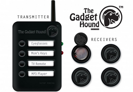 The Gadget Hound – a handy device that helps you find lost items