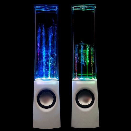 Water Dancing Speakers are audio/visual candy