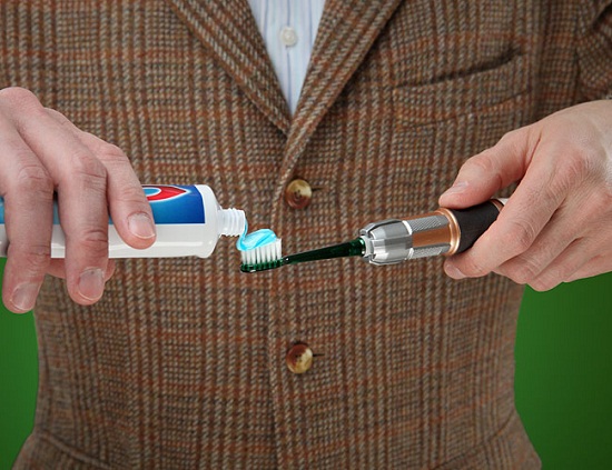 Doctor Who Sonic Screwdriver Toothbrush might not save you in a pinch, but will protect your pearly whites