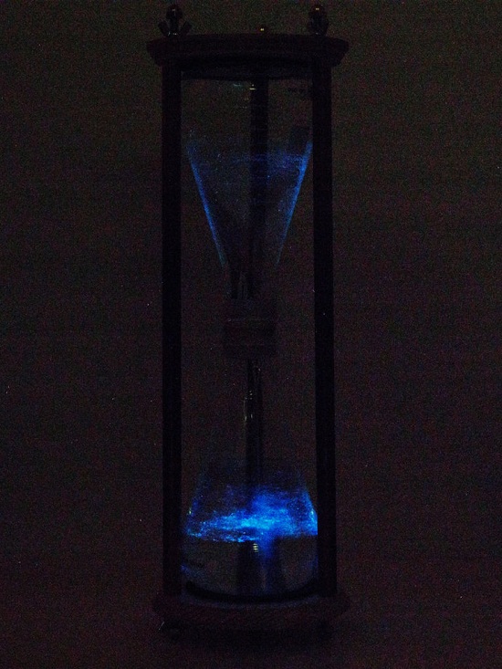 Bioluminescent Hourglass