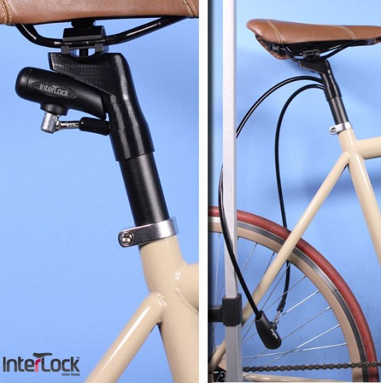 Interlock gives your bike top secret security
