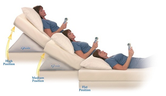 Mattress Genie turns your bed into a recliner