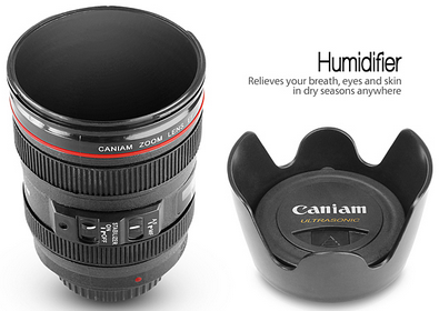 Caniam Camera Lens Humidifier – soothe those tired computer eyes in style