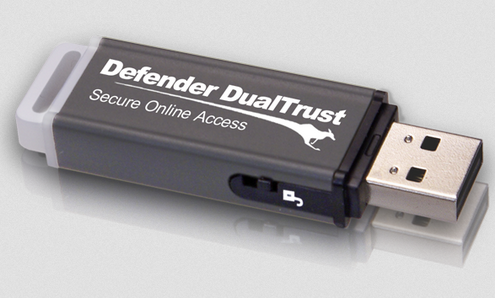 Kanguru Defender DualTrust – carry around your own ultra safe web browser on a keyring