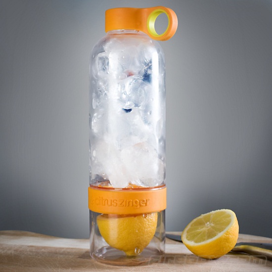 Citrus Zinger Water Bottle – go from bland to grand!