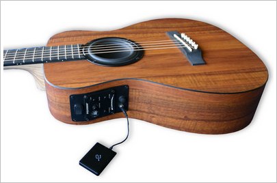 iCoustic Wireless BT Guitar – new Bluetooth guitar lets you rock out to your phone tracks